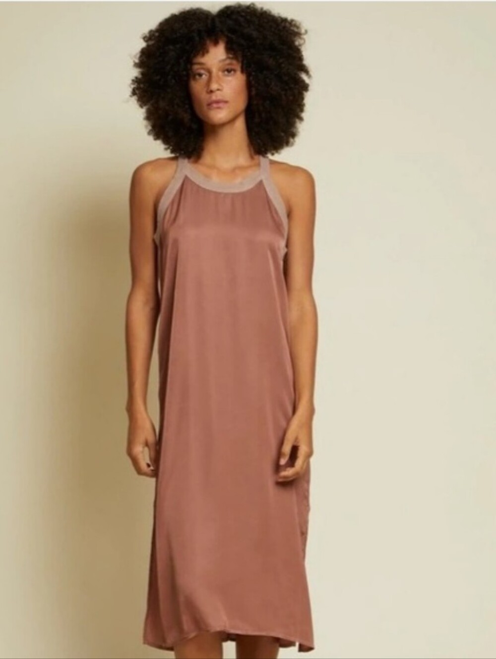 Nation LTD Christy Brown Dress Small